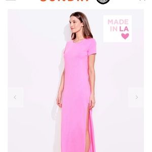 Sundry long dress  Hot pink